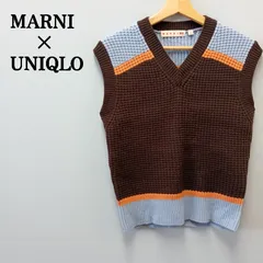 MARNI × UNIQLO ニットベスト ブラウン 22