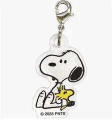 ツジセル スヌーピーミニアクリルチャーム　スヌーピー＆ウッドストック キーホルダー  ピーナッツ ファスナー キーリング かわいい 鍵 プレゼント おしゃれ 女性 PEANUTS SNOOPY　キーリング　キーホルダーブルーナ 鍵ホルダー 絵本キャラクター