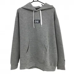 【超美品】パーリーゲイツ パーカー 杢グレー ダンボールニット レディース 1(M) ゴルフウェア 2024年モデル PEARLY GATES