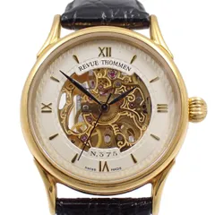 REVUE THOMMEN 手巻き 40mm 裏スケ REVUE THOMMEN 手巻き 40mm 裏スケ REVUE アンティーク 手巻き