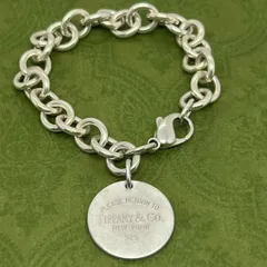 ティファニー リターン トゥ ラウンドタグ ブレスレット 045320