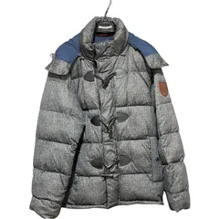 Z1602 TOMMY- HILFIGER トミーヒルフィガー　ダウンジャケット ダウンコート ジャンパー グレー メンズ フード付