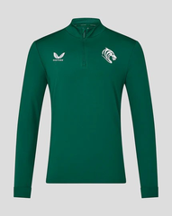 【送料無料・匿名配送】カストレ ラグビー レスター タイガース 2025/2026 トレーニング ミッドレイヤー 緑 グリーン 公式モデル 日本未発売・限定 新品