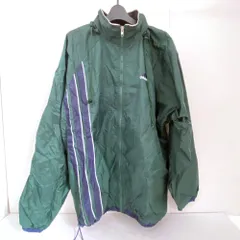 03w22024  adidas アディダス 90's ナイロンジャケット 90年代  グリーン  サイズXL  メンズ  ストリート  アウター