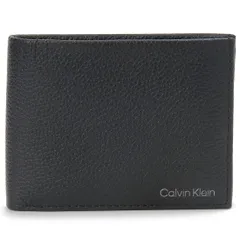Calvin Klein Jeans カルバンクラインジーンズ 二つ折り財布 メンズ ブラック K50K507896 BAX BIFOLD 5CC W/ COIN L