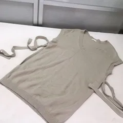 送料無料★earth music&ecology アースミュージック＆エコロジー★ノースリーブニット　ニットワンピース★フリーサイズ　#50829sjj36