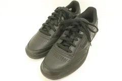 【中古】 Reebok メンズスニーカー 26.5cm Club C 85 Vintage Reebok 26.5cm 黒 ブラック ロゴ
