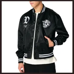 ○★新品未使用　DEVEREUXGOLF　ボンバージャケット　L　サテンブラック 新品 未使用 DEVEREUX GOLF（デヴァローゴルフ） ボンバージャケット L