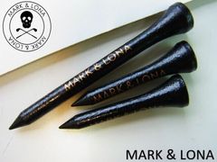 正規品★MARK&LONA マーク&ロナ★スカルロゴオリジナルティー3本(長1本・短2本)セット★ブラック黒【本物保証】非売品