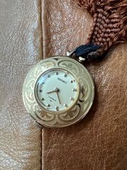 SEIKO セイコー 和装小物 懐中時計 ポケットウォッチ セイコー 和装品 蓋付 懐中時計 着物用 クォーツ稼働品 ポケット