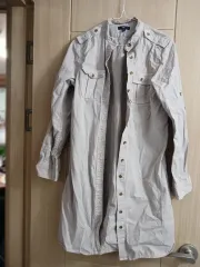 GAP ギャップ シャツ型 ロング ONE PIECE