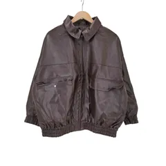 グレイル GRL 襟2Wayオーバーサイズレザーブルゾン レディース FREE 