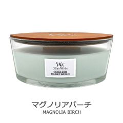 Wood Wick ウッドウィック ハースウィック L マグノリアバーチ アロマキャンドル(箱無し)[1985] 佐川急便