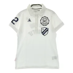 サイズ：M LE COQ GOLF ルコックゴルフ  半袖ポロシャツ  ホワイト系 [240101560711] ゴルフウェア レディース ストスト