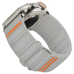 【在庫処分】[Suitisbest] コンパチブル アップルウォッチ バンド ナイロン 49mm 46mm 45mm 44mm 42mm Apple Watch Ultra3/2/1 バンド スポーツ Apple Watch ベルト 通気 アルパインループ S