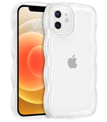 【在庫処分】BENTOBEN iPhone 12 Mini ケース クリア TPU 韓国 可愛い ウェーブ ソフト 滑り止め 薄型 軽量 耐衝撃 おしゃれ スマホケース ストラップホール付き アイフォン12ミニ ケース クリア