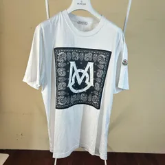 【本物】【レア】MONCLER モンクレールバンダナ半袖Tシャツ白M