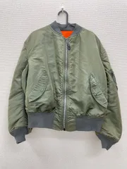 ⑧大人気　アルファ　MA-1  フライトジャケット　80s  Lサイズ　USA製