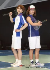 【中古】生写真(男性) 長嶺龍汰(菊丸英二)・益川和久(甲斐裕次郎)/キャラクターショット・2Lサイズ/Blu-ray・DVD「ミュージカル テニスの王子様 4thシーズン 青学vs比嘉」アニメイト特典オリジナル・キャラクターオフショットブロマイド