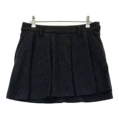 サイズ：M ADIDAS GOLF アディダスゴルフ HZ6099 ウール混 インナー付きタックスカート  ブラック系 [240101553500] ゴルフウェア レディース ストスト