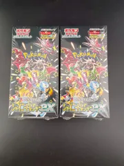 【未開封品】2BOX　シャイニートレジャーex  シュリンク付き　スカーレット＆バイオレット　ハイクラスパック　ボックス　ポケモンカード