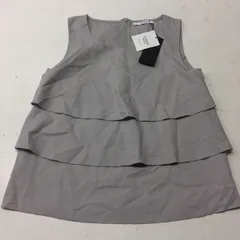 送料無料★新品タグ付き★titivate★ノースリーブシャツ　フリルトップス★Mサイズ#40725sNj103