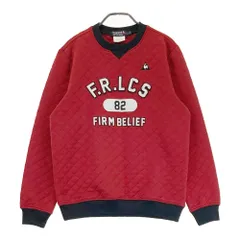 サイズ：M LE COQ GOLF ルコックゴルフ  キルティング 中綿 長袖トレーナー  レッド系 [240101540980] ゴルフウェア メンズ ストスト