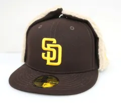 NEW ERA ニューエラ 59FIFTY Dog Ear ドッグイヤー サンディエゴ・パドレス バーントウッド  美品 7-3/8