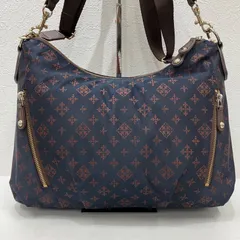 6050　russet ラシット　2way　ショルダーバッグ　ハンドバッグ　トートバッグ　ネイビー　紺　モノグラム　軽量　カジュアル　シンプル　レディース　シンプル　きれいめ