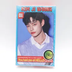 ZEROBASEONE ジウン 3rd Mini Album You had me at HELLO ZEROSE ver. POCA ver. ミュージックカード トレカ フォト 未開封 ゼロベースワン ゼベワン ZB1 Jiwoong