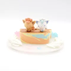 ポケットモンスター ミニフィギュアコレクション Pokemon dessert plate ロコン アローラロコン ポケモンセンター限定