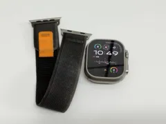 【良品】Apple Watch Ultra 第1世代/GPS+セルラー/49mm/A2859/チタニウム〈MQFH3CH/A〉