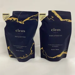 M2414 K Cleo's Beaute クレオズボーテ エクストラモイストシャンプー つめかえ用 300ml／リペアトリートメント つめかえ用 300ml　計2点セット