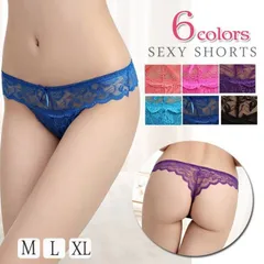 ショーツ M L XL セクシー ランジェリー 下着 パンツ レディース 花柄レース Tバックショーツ パンティ スタンダード 大人用 女性用 インナー ストレッチ ヒップハング タンガ キュート エロ 過激 勝負下着 婦人下着 透け tバック