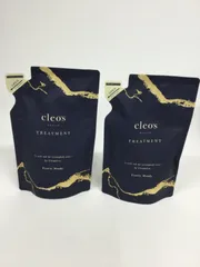 D2684 K cleos クレオズボーテ リペアトリートメント (つめかえ用）エキゾチックウッディの香り 300ml 計2点セット