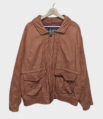 LONDON FOG レザージャケット ブラウン XL
