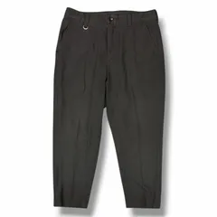 参考上代29700円 uniform experiment 23SS TAPERED WIDE PANTS  テーパードワイドパンツ スラックス ユニフォームエクスペリメント UE-230022 ブラック 2 （2640M）のサムネイル
