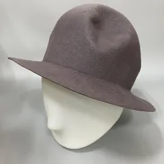 未使用タグ付き　CA4LA　ウール ハット　グレー系