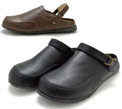 ペニーレイン 6001 PENNY LANE メンズサンダル サボサンダル オフィスサンダル ヘップサンダル つっかけ オフィスシューズ 2WAY バックベルト バックバンド 低反発 歩きやすい 履きやすい 柔らかい 紳士 靴 ブラック ダークブラウン 黒 茶