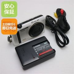 カメラ 実用品☆CASIO EXILIM EX-ZR100 ホワイト #618