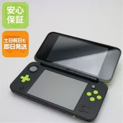 良品中古 NEWニンテンドー2DS LL ブラック×ライム 即日発送 2DS NINTENDO 本体 土日祝発送OK 07000