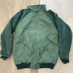 【WOOLRICH／キルティング中綿ジャケット】メンズM／カーキ×コーデュロイ切り替え／ヴィンテージライク／タグ付き未使用／防寒アウター／軽量のサムネイル