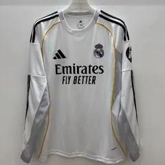 25/26レアル・マドリードホーム長袖