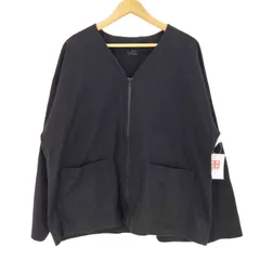 ムジラボ MUJI labo 太番手天竺編みジップカーディガン メンズ JPN：L 