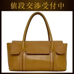 ヒロフ トートバッグ キャメル ブラウン 美品 レザー 中古 M21