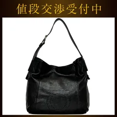 サルヴァトーレフェラガモ ショルダーバッグ ブラック ガンチーニ 美品