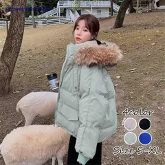 ダウンジャケット レディース 冬 ブラック グリーン ベージュ ブルー アウター おしゃれ カジュアル 冬服 お洒落 上品 かわいい 防寒 冬ア