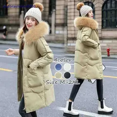 ダウンジャケット レディース 冬 ブラック ベージュ ブルー カーキ アウター おしゃれ カジュアル 冬服 お洒落 上品 かわいい 防寒 冬アウ