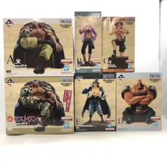 【中古】バンダイ 一番くじ ワンピース 白ひげ海賊団～オヤジと息子たち～ フィギュア全種セット 開封品[97]