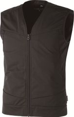 CUC Electric Heated Inner Vest (Fabric Only) 520002 Black, Anti-Static, Lightweight, 2-Way Stretch, Unisex, USB Powered, 3.6V 2A Battery Recommended, Sizes S-4L